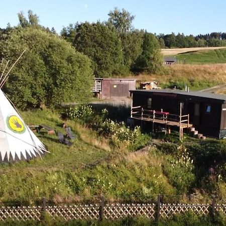 Apartmán Tiny House Mit Indianerzelt Und Lagerfeuer Im Harz Benneckenstein Exteriér fotografie